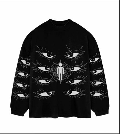 Black Polar Opposite Long Sleeve